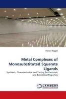 Metal Complexes of Monosubstituted Squarate Ligands артикул 1591d.